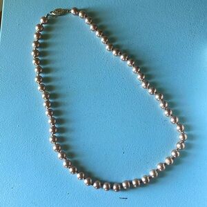 Copper colored pearls